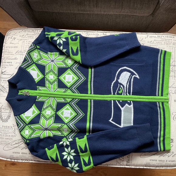 Seahawks Cardigan Sweater - Picture 6 of 6